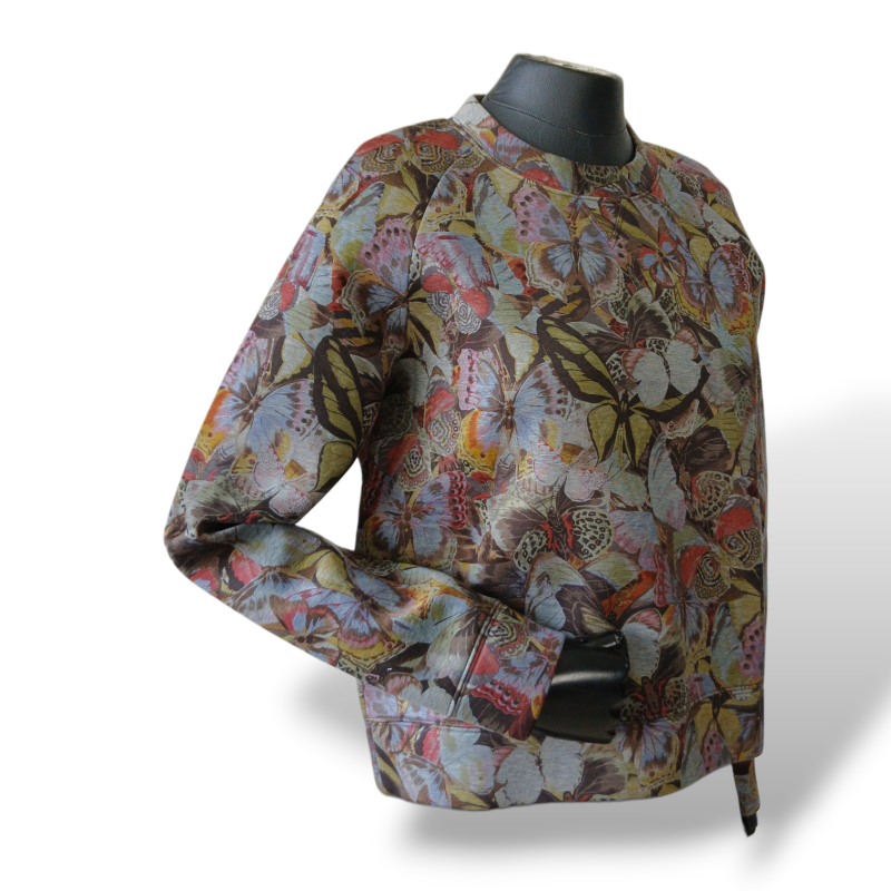 Moletom Valentino Estampado Borboletas - M 