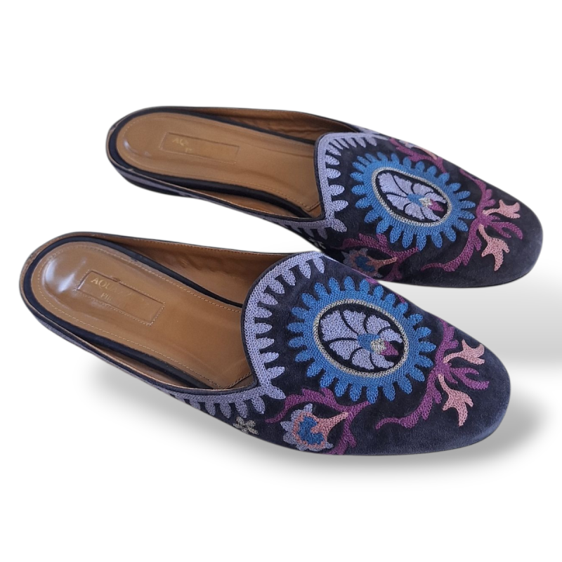 Mule Aquazzura Bordada-38 Mule Aquazzura Bordada-38