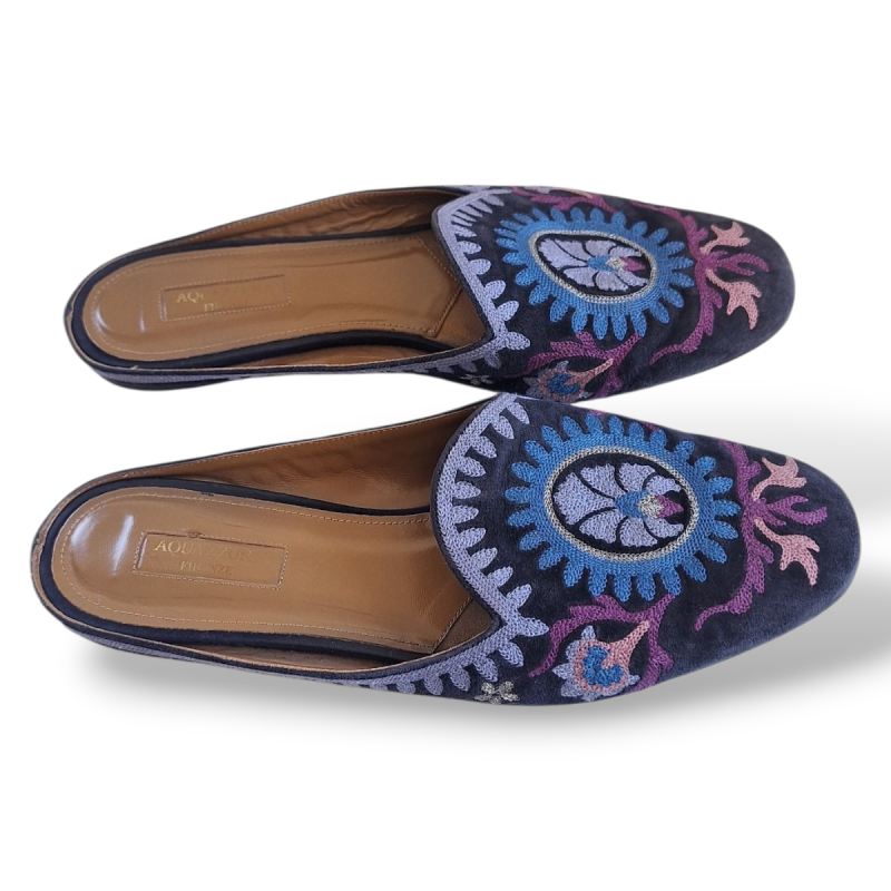 Mule Aquazzura Bordada-38 Mule Aquazzura Bordada-38