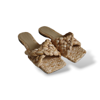 Rasteira Bottega Veneta Palha - 37 