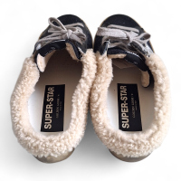 Mule Golden Goose Super-Star Glitter Preto - 37/38 