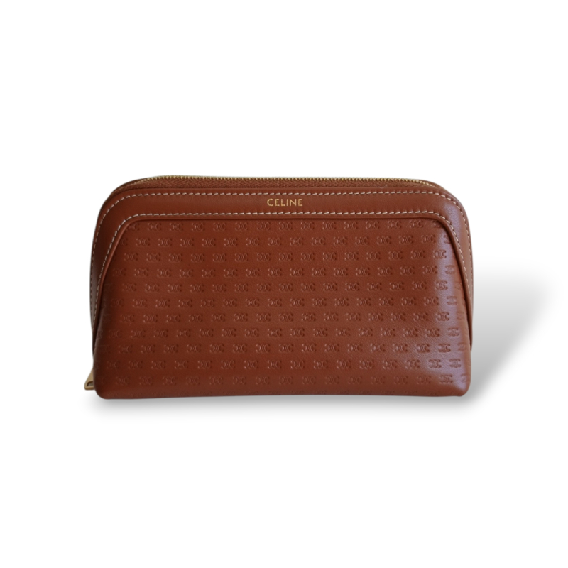 Nécessaire Celine Triomphe Caramelo
