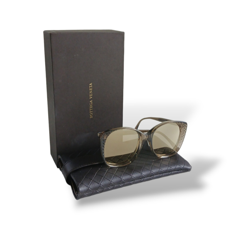 Óculos Bottega Venata Gold Mirror 