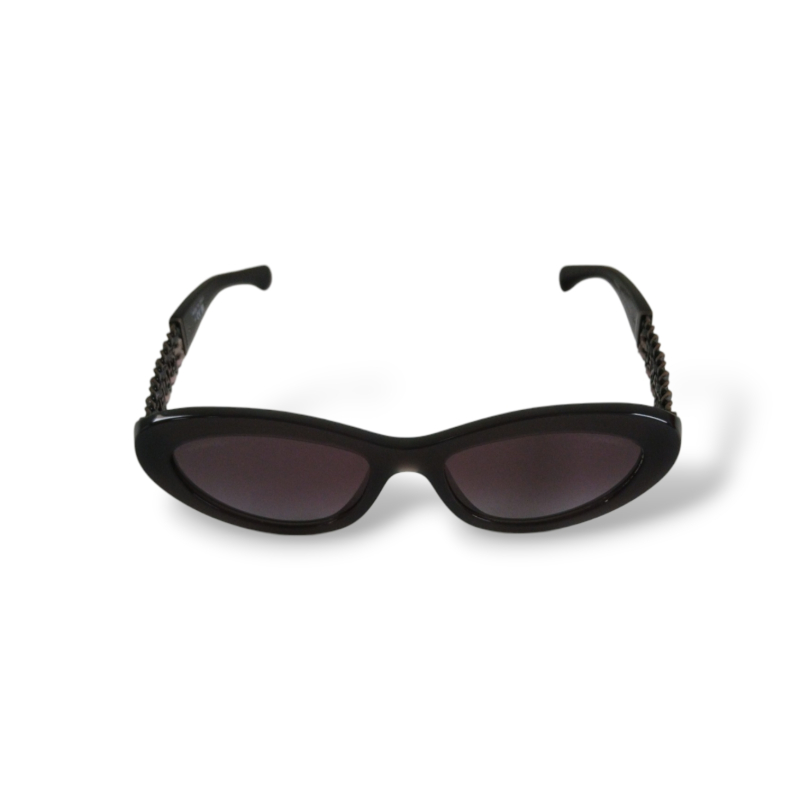 Óculos Chanel Acetato Preto 
