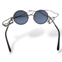 Óculos Chanel Azul Detalhe Corrente C108-S