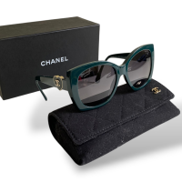 Óculos Chanel de Sol Verde-5519
