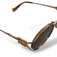 Óculos Miu Miu SMU52Y Dourado Óculos Miu Miu SMU52Y Dourado