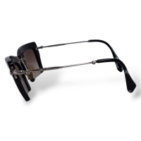 Óculos Miu Miu Acetato Preto 