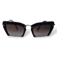 Óculos Miu Miu Acetato Preto 