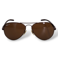 Óculos Ray Ban Aviador Espelhado Marrom RB8307-014N