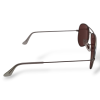 Óculos Ray Ban Aviador Argola Metal Rosê RB3025