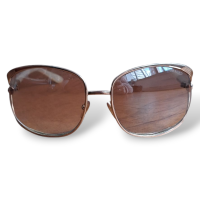 Óculos Tom Ford Dourado com Preto