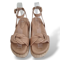 Papete Alexandre Birman Couro Bege-34