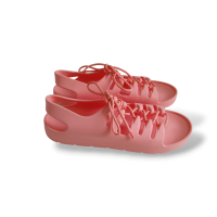 Papete Bottega Veneta Rubber Jelly Rosa - 39 