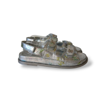 Papete Chanel Dad Sandals Prata - 39 