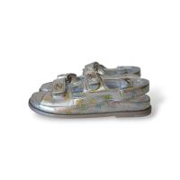 Papete Chanel Dad Sandals Prata - 39 