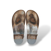 Papete Chanel Dad Sandals Prata - 39 