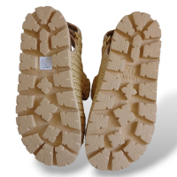 Papete Prada Ráfia Bege - 35