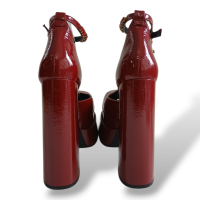 Plataforma Versace Vinho - 36 