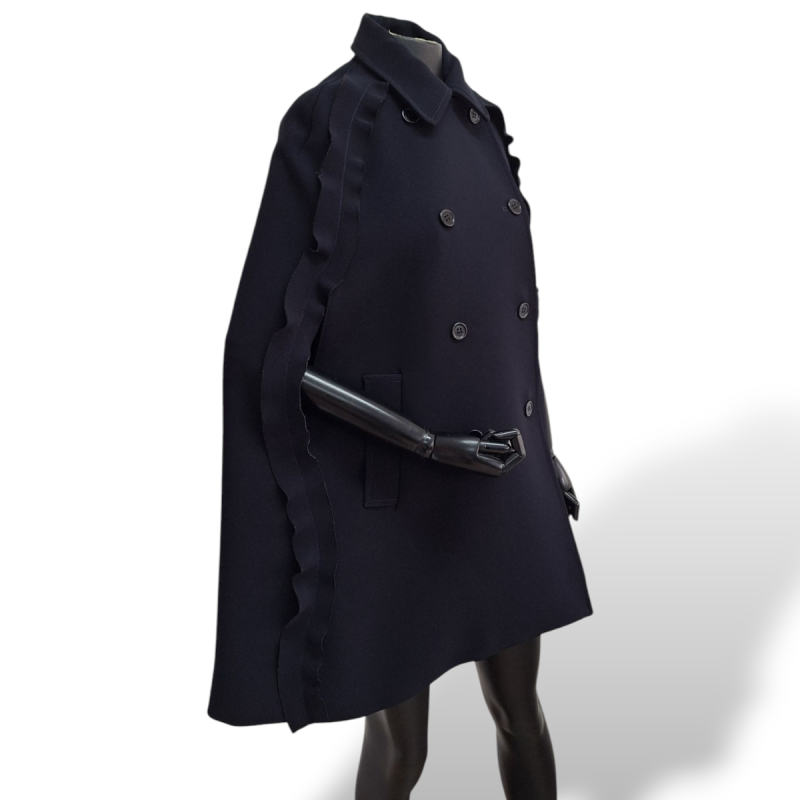 Poncho Red Valentino Azul Marinho - 38