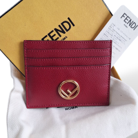 Porta Cartões Fendi Vermelho