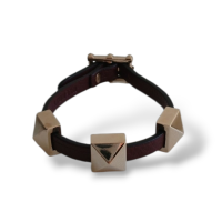 Pulseira Valentino Rockstud Wrap Vinho Pulseira Valentino Rockstud Wrap Vinho