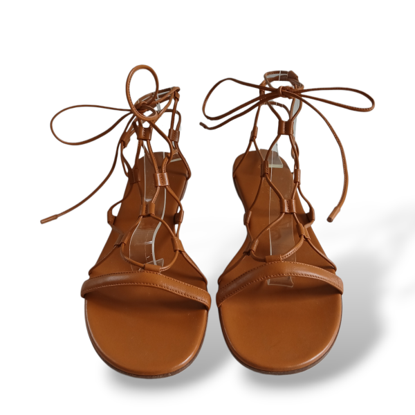 Rasteira Gianvito Rossi Caramelo-38