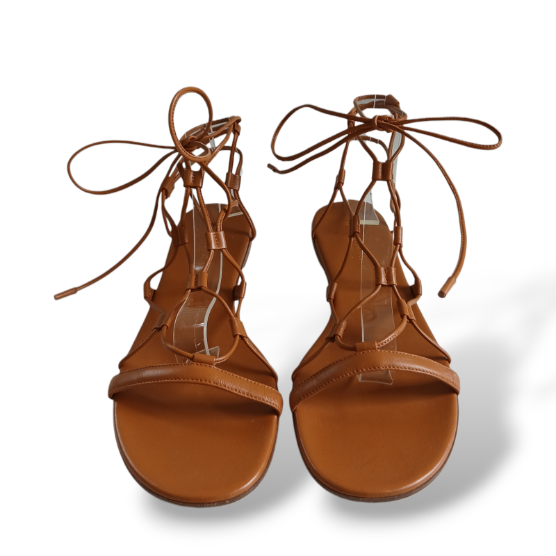 Rasteira Gianvito Rossi Caramelo-38