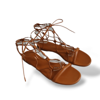 Rasteira Gianvito Rossi Caramelo-38