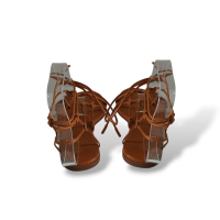 Rasteira Gianvito Rossi Caramelo-38