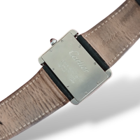 Relógio Cartier Tank Divan 38mm com Pulseira em Croco