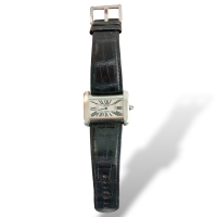 Relógio Cartier Tank Divan 38mm com Pulseira em Croco