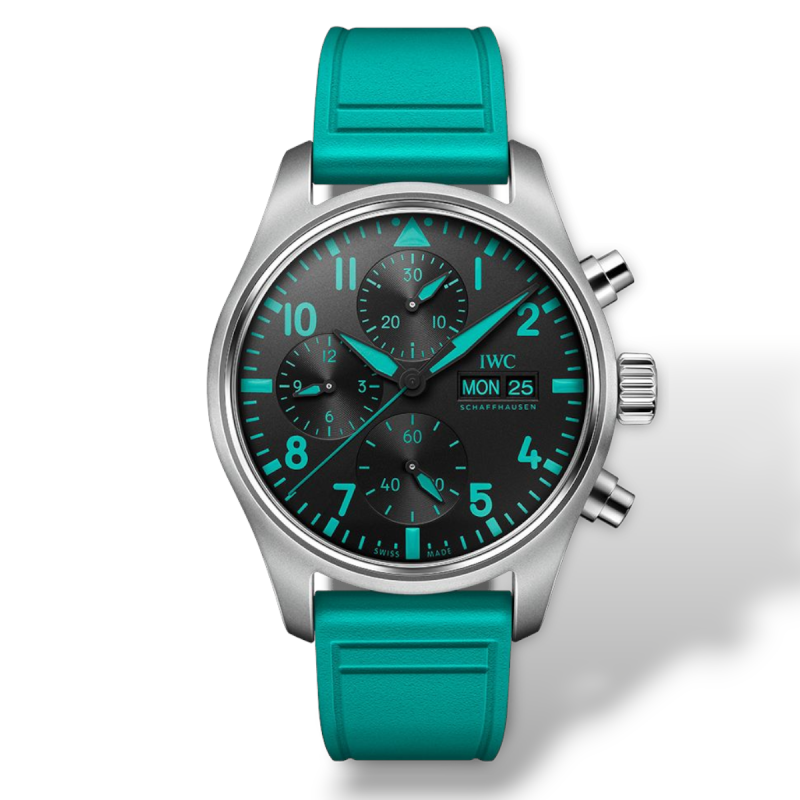 Relógio IWC Aviador Cronógrafo 41 Ed. Mercedes-Amg Petronas 