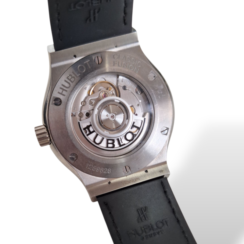 Relógio Hublot Big Bang 38mm em Aço com Brilhantes Pulseira em Croco Preta