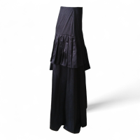 Saia Adriana Degreas Babados Preta - G 