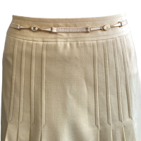 Saia Celine Midi Lã Amarela - 40