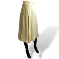 Saia Celine Midi Lã Amarela - 40