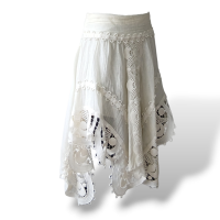 Saia Chloé Linho Cru - 34