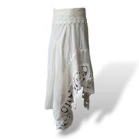 Saia Chloé Linho Cru - 34