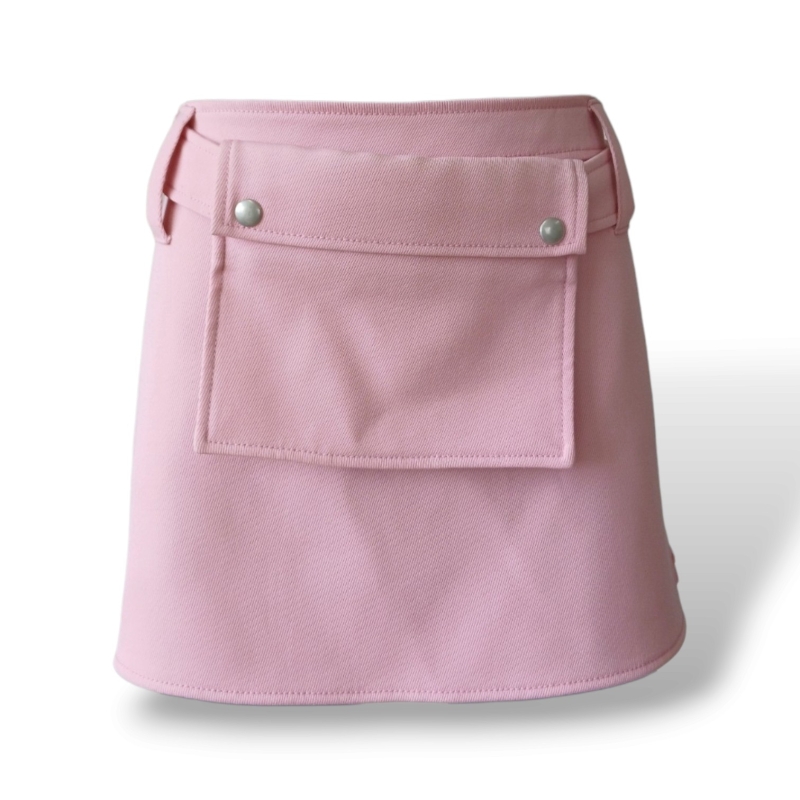 Saia Courréges Tecido Rosa - 40 