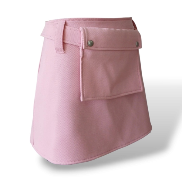 Saia Courréges Tecido Rosa - 40 