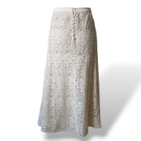 Saia Cris Barros Renda Off White - 38 