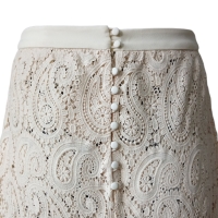 Saia Cris Barros Renda Off White - 38 
