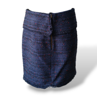 Saia Cruise Tweed Azul Marinho - 40 