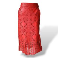 Saia Cruise Couro Vermelha-34