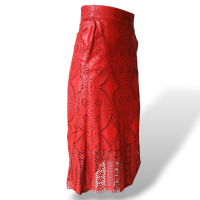 Saia Cruise Couro Vermelha-34