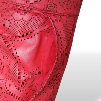 Saia Cruise Couro Vermelha-34