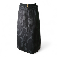 Saia De Goeye Estampada Preta-36