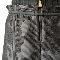 Saia De Goeye Estampada Preta-36