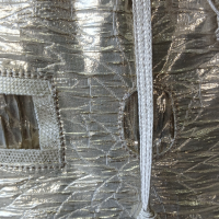 Saia De Goeye Metalizada Dourada - 38